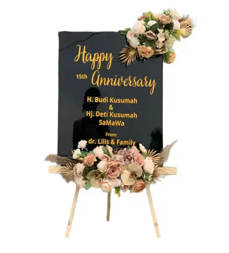 Papan Bunga Akrilik Dukuh Kupang